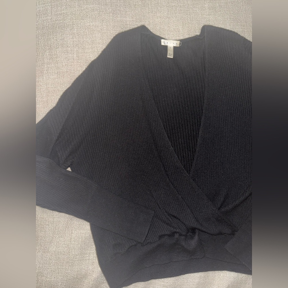 Criss cross sweater